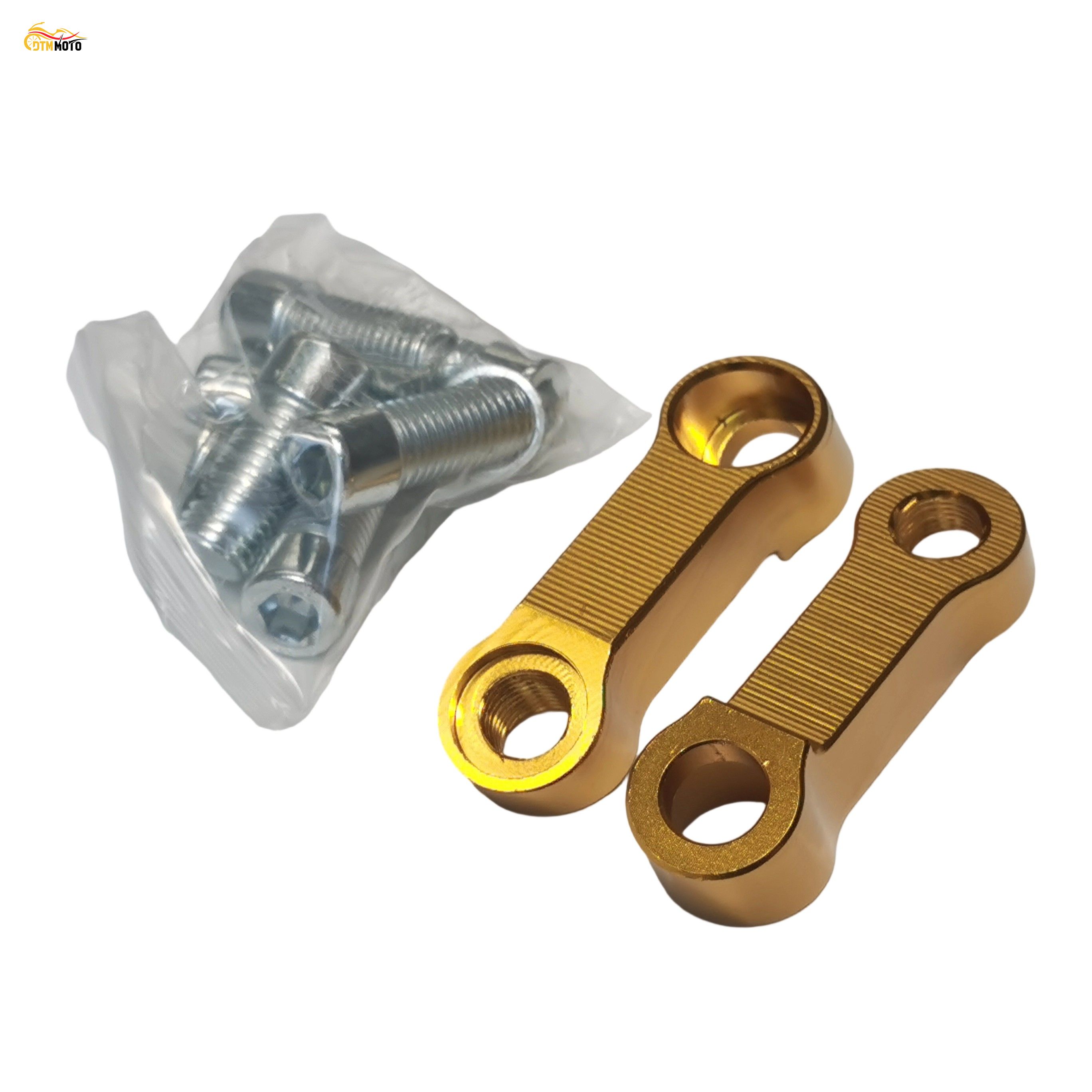 CNC Aluminum Block Motorcycle Rear-view Mirror Adjustable Lengthening Widening Bracket