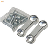 CNC Aluminum Block Motorcycle Rear-view Mirror Adjustable Lengthening Widening Bracket