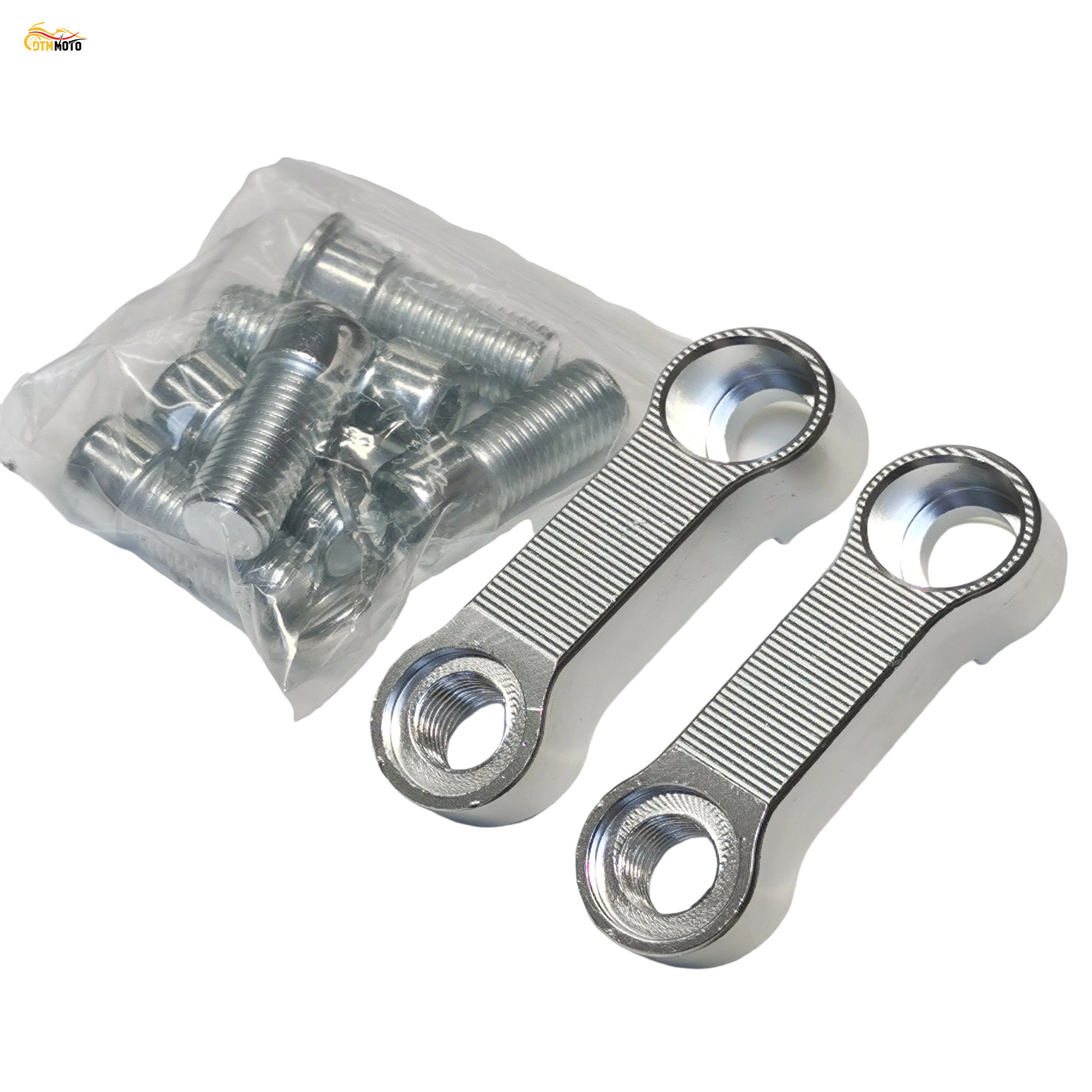 CNC Aluminum Block Motorcycle Rear-view Mirror Adjustable Lengthening Widening Bracket