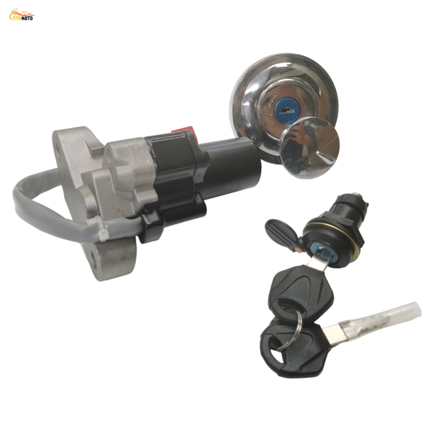 Motorcycle Ignition Switch Fuel Gas Cap Cover Seat Lock Key Set For Yamaha XVS1100 XVS650 XVS400 V-Star Drag Star Classic Custom