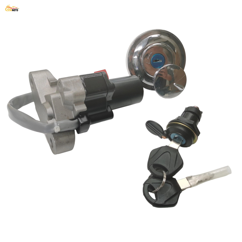 Motorcycle Ignition Switch Fuel Gas Cap Cover Seat Lock Key Set For Yamaha XVS1100 XVS650 XVS400 V-Star Drag Star Classic Custom